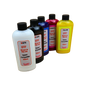 5- 250ml bottles DTF Direct to Film Ink White, Black, Cyan, Magenta, Yellow for Epson printers or printers with Epson Print Head