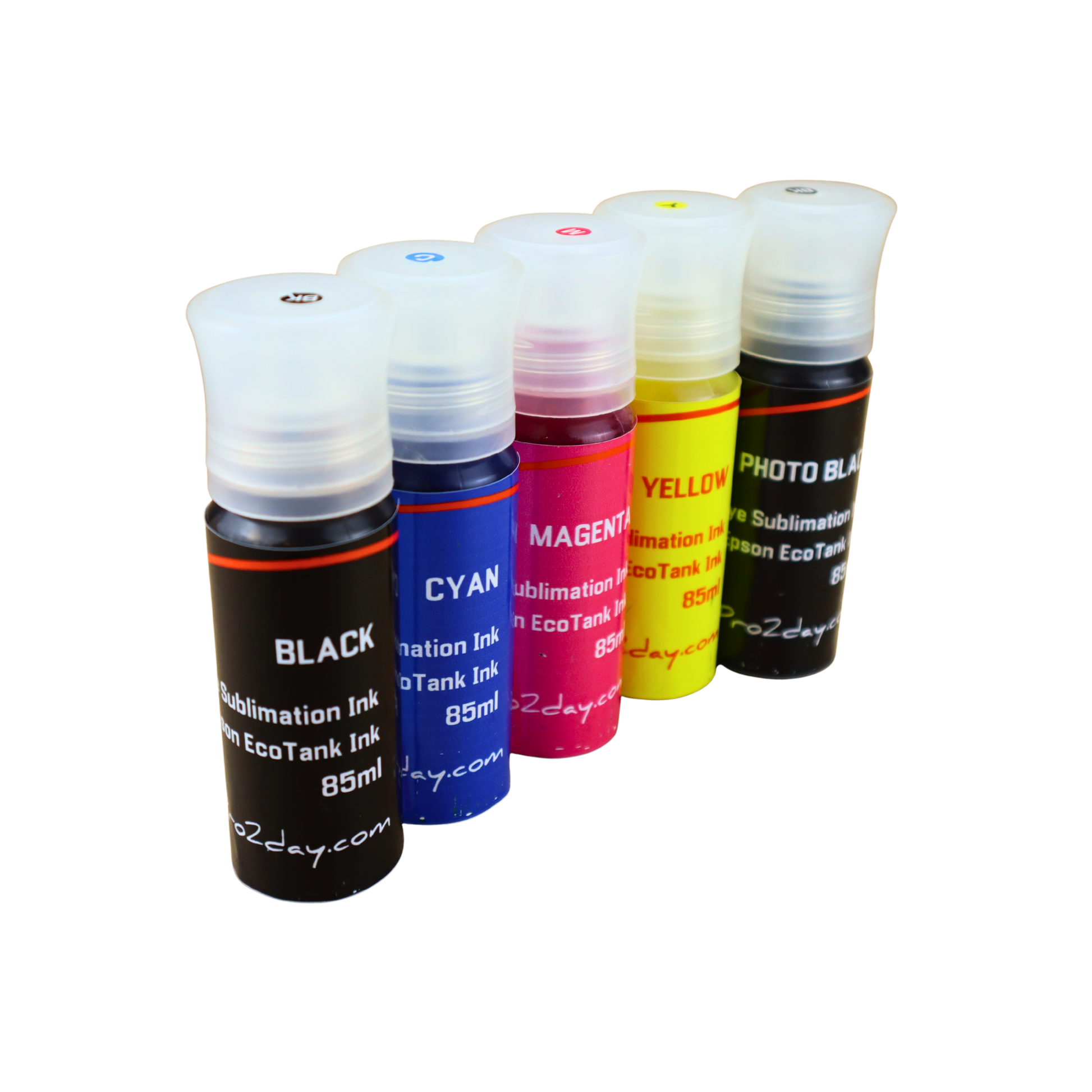 5 85ml bottles Dye Sublimation Ink for Epson EcoTank ET-7700 ET-7750 Printers