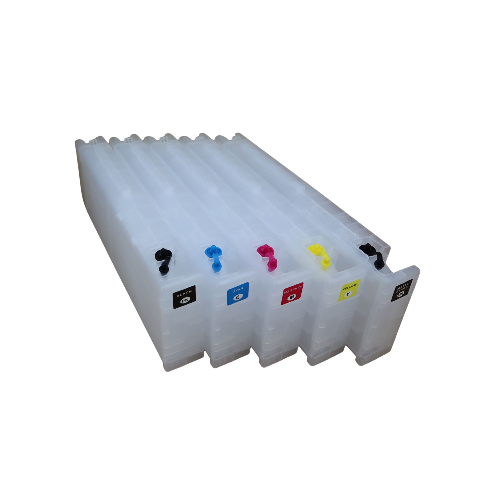 5 Refillable Ink Cartridges for Epson SureColor T3270 T5270 T7270 Printers
