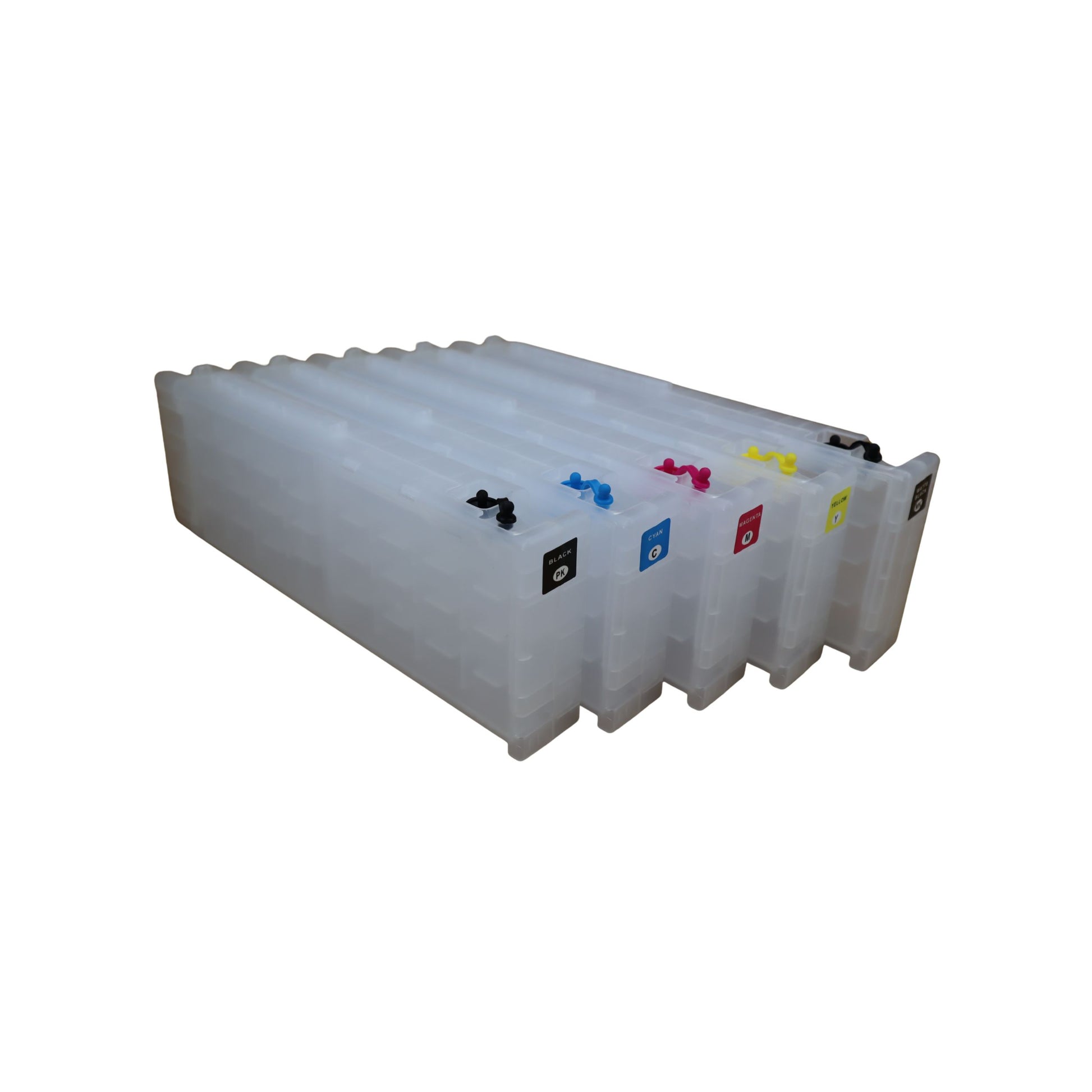 5 Refillable Ink Cartridges with chip installed for Epson SureColor T3270 T5270 T7270 Printers