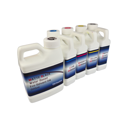 5 500ml bottles Eco Solvent Water Based Ink for Epson SureColor T3270 T5270 T7270 printers