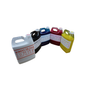 5 1000ml bottles DTF Direct to Film Ink White, Black, Cyan, Magenta, Yellow