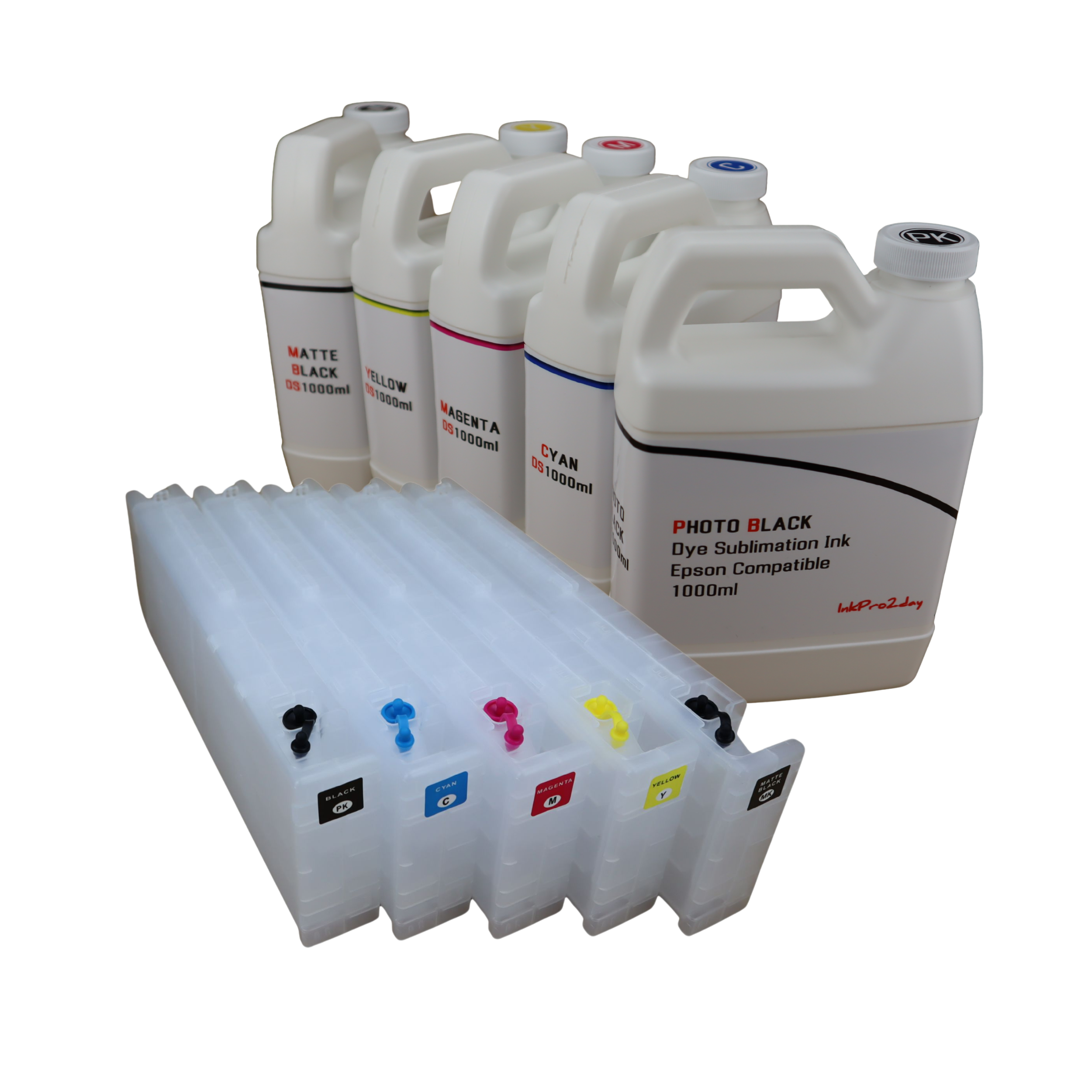 T694 Refillable Ink Cartridges for Epson SureColor T3270 T5270 T7270
