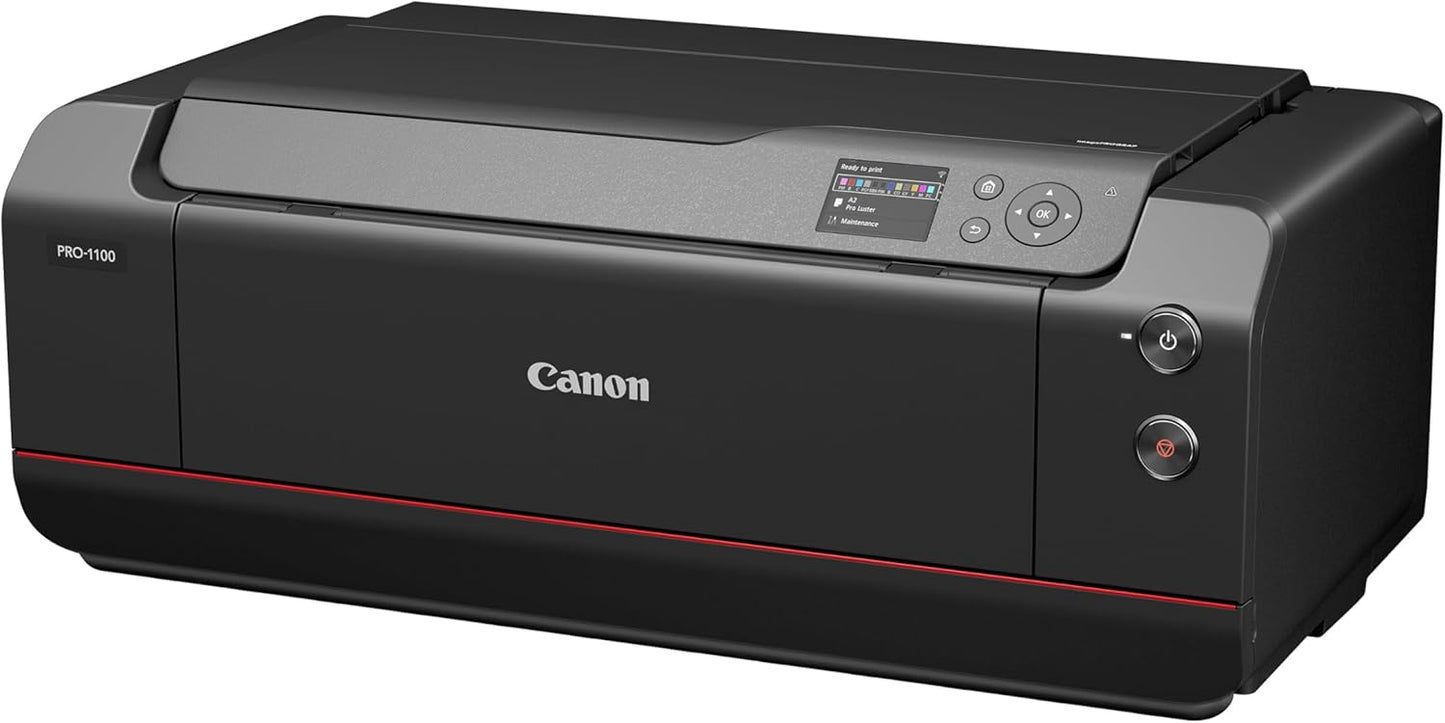 Canon imagePROGRAF PRO-1100: 17” Professional Wireless Inkjet Photo Printer.