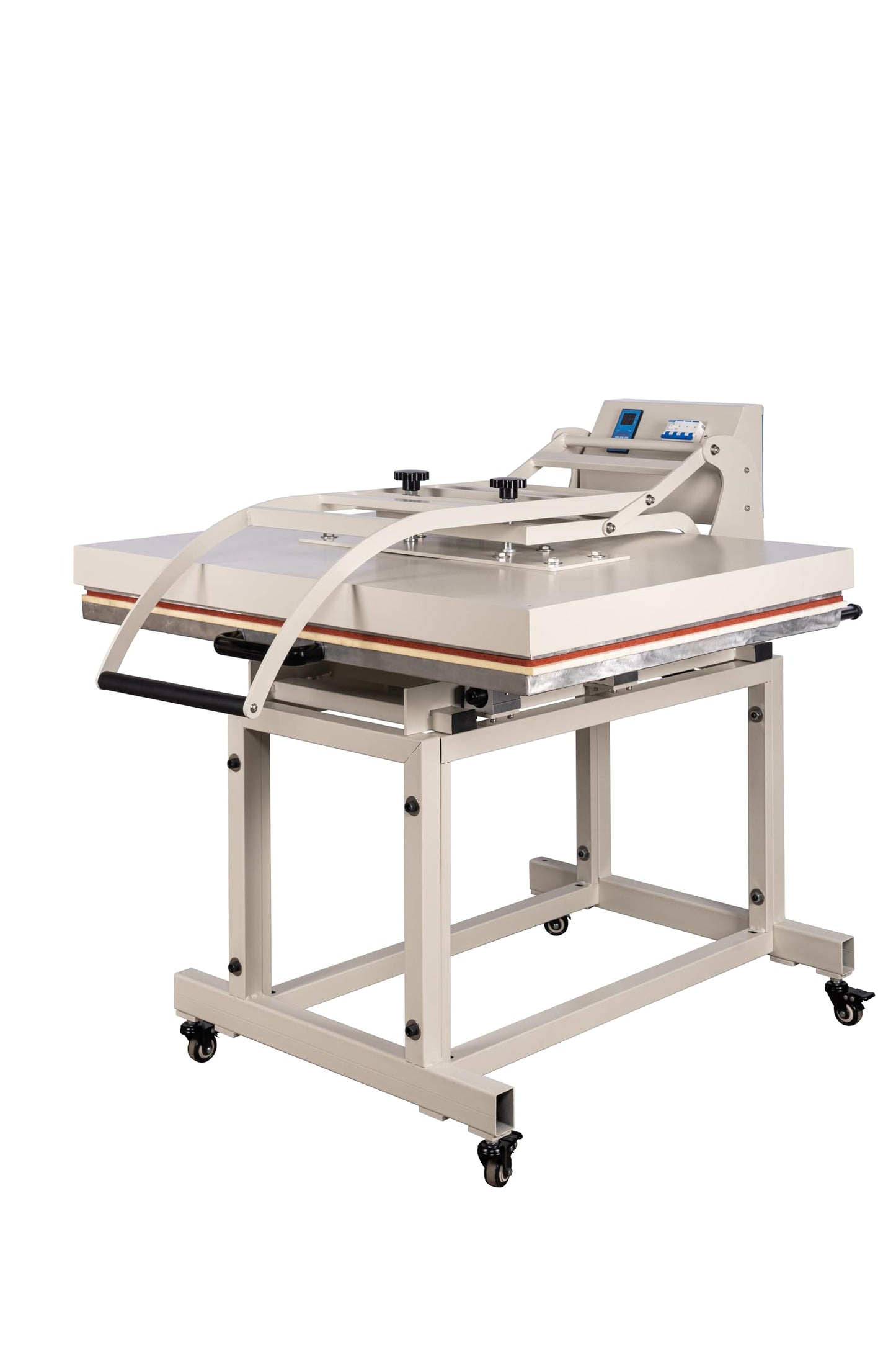 24"x32" Manual Heat Press Machine, 4500W Digital Sublimation Transfer Printer for T-Shirts, Large Format Heat Press with Infrared Positioning, 220V High Pressure (No Plug) (16x24 Auto Open Dual).