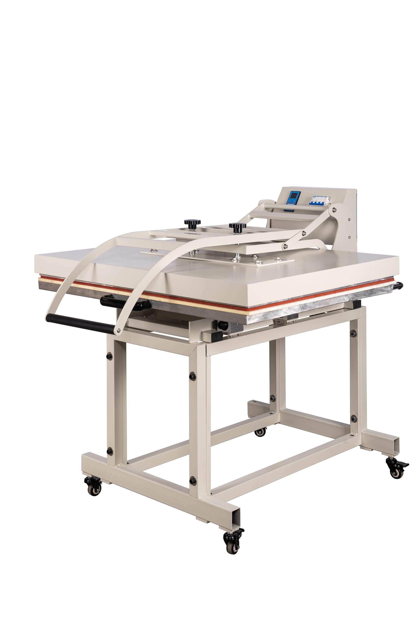 24"x32" Manual Heat Press Machine, 4500W Digital Sublimation Transfer Printer for T-Shirts, Large Format Heat Press with Infrared Positioning, 220V High Pressure (No Plug) (16x24 Auto Open Dual).