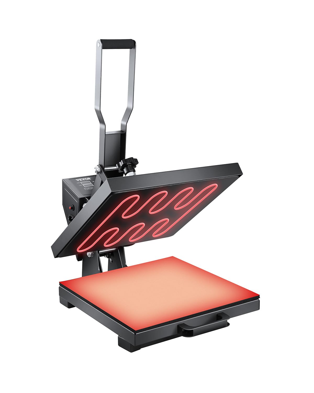 VEVOR Heat Press 16x24, 1700W Power Heat Press Machine, Fast Heating, High Pressure Heat Press Machine for T-Shirt, Digital Industrial Sublimation Printer for Heat Transfer Vinyl, Easy to Use, Black.