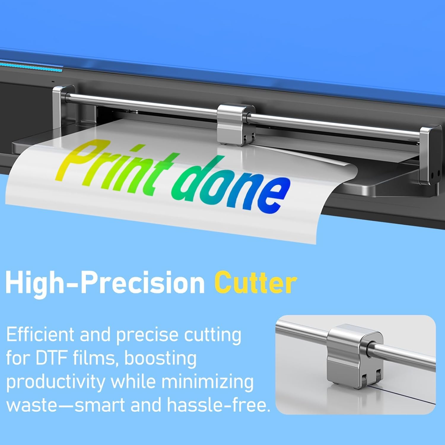 DSV A3 XP600 DTF Printer with Shaker & Air Purifier, 2X Faster Than L1800, 4.5" LED Touch Screen, White Ink Circulation & Auto-Cleaning, 24/7 Auto-Maintenance, 2-Year Free Ink for T-Shirt Printing.