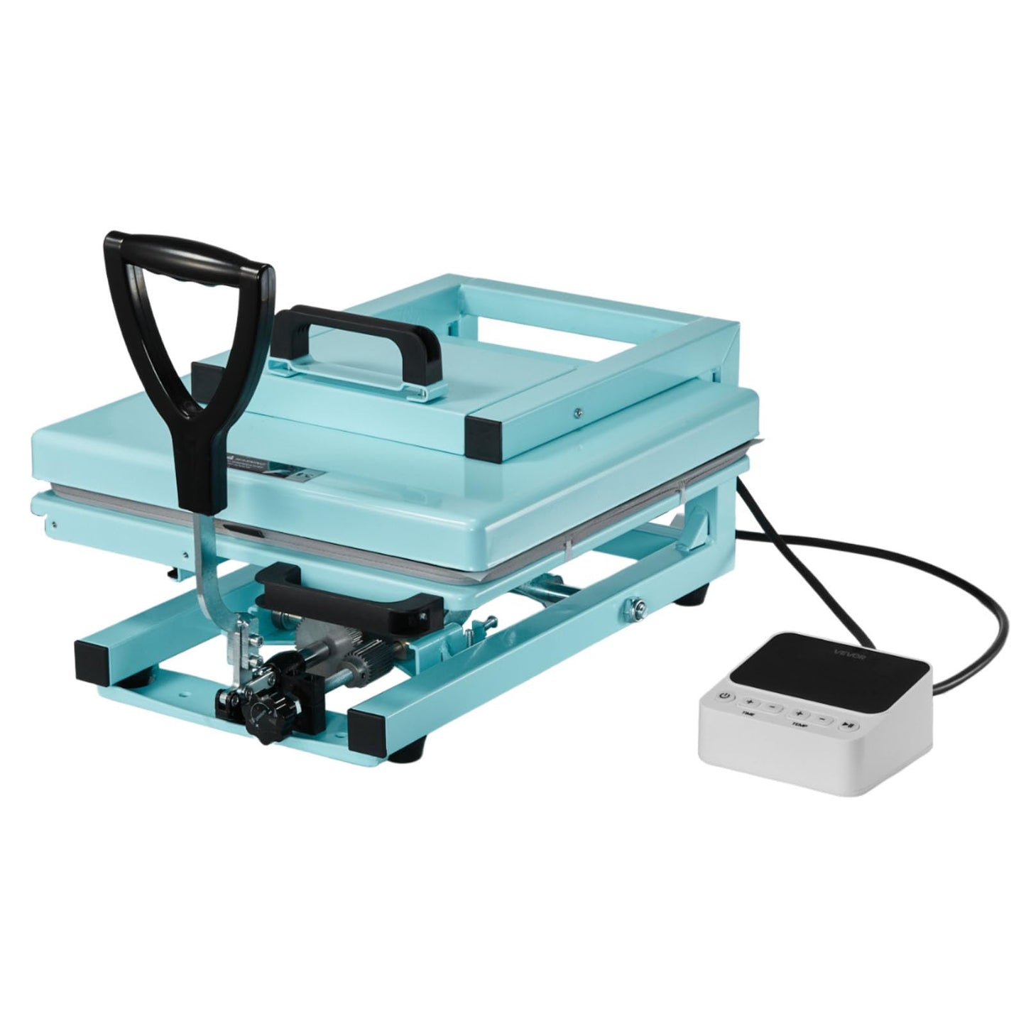 VEVOR 2 in 1 Heat Press Machine for T Shirts and Hats, 15x15 Inch Professional Swing Away Digital Tshirt Press Machine for Sublimation, Vinyl, Heat Transfer Projects.