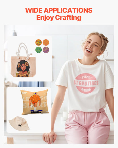 VEVOR 2 in 1 Heat Press Machine for T Shirts and Hats, 15x15 Inch Professional Swing Away Digital Tshirt Press Machine for Sublimation, Vinyl, Heat Transfer Projects.