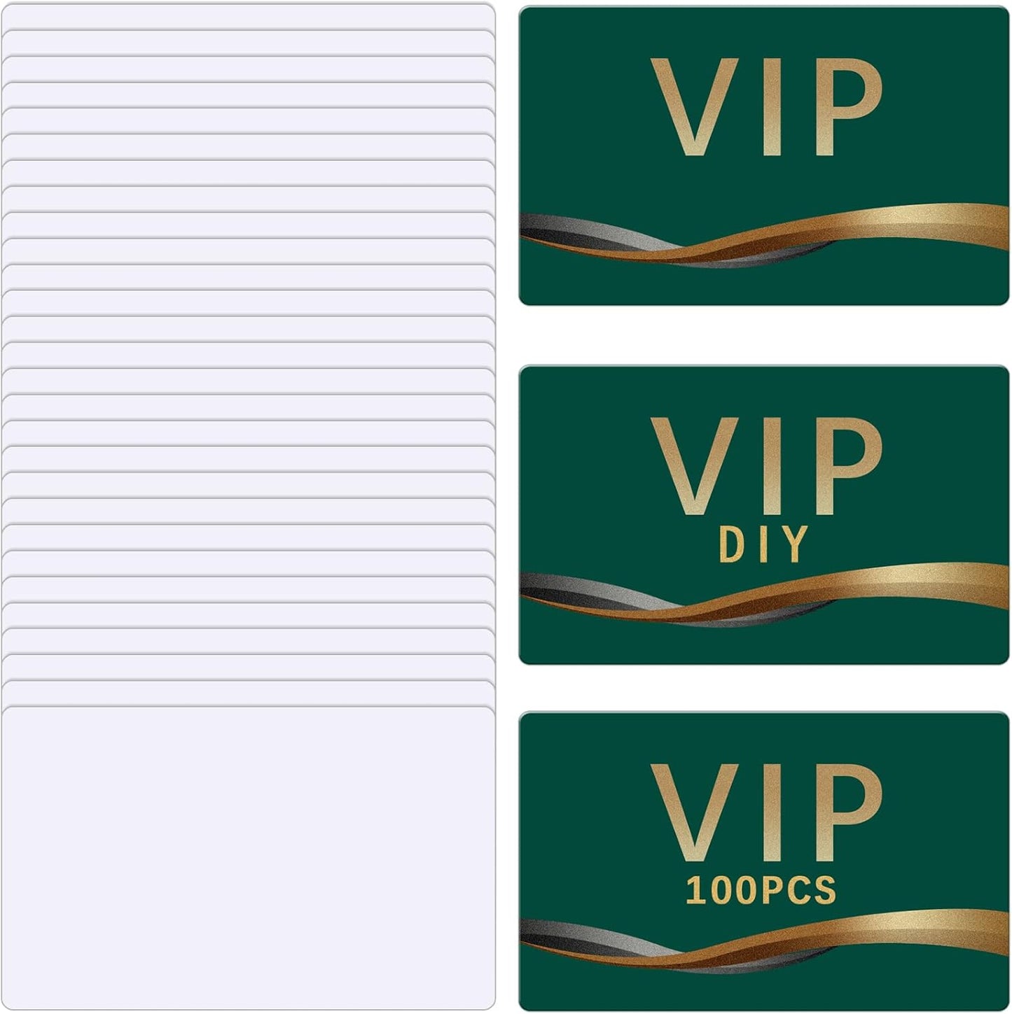100 Pcs Sublimation Business Card Blanks Metal Bulk Aluminum Double Sides Name Cards Sublimation Blanks Products Heat Press Transfer Desk White sublimation business cards  -  3.4 x 2.1 x 0.01 Inch.