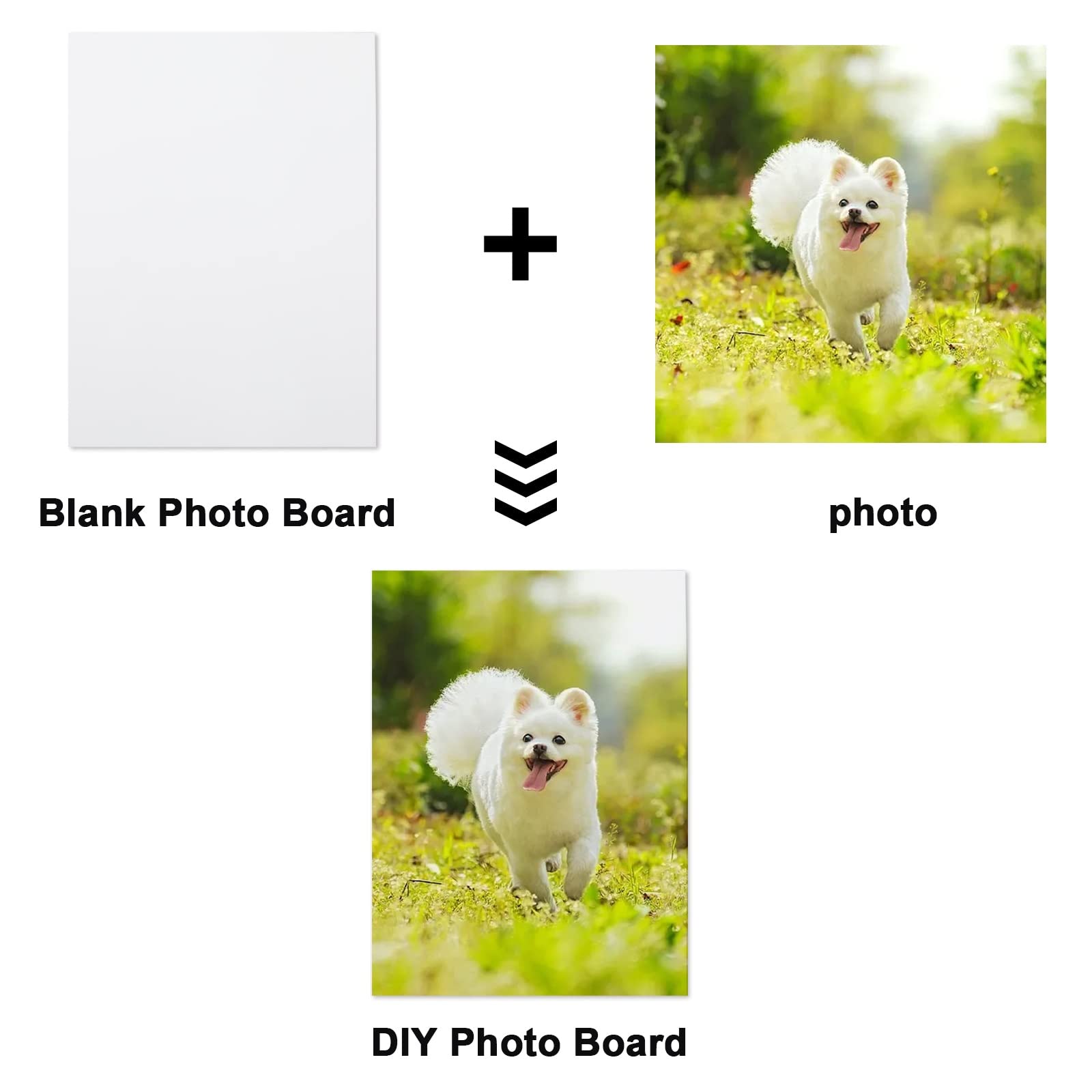 20 Pcs Sublimation Metal Photo Blanks 8"X10" X0.45mm Aluminum Photo Sign Blank Photo Metal Wall Sublimation Poster Frame Blanks.