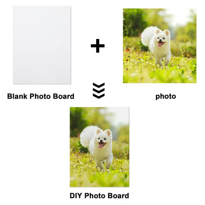 20 Pcs Sublimation Metal Photo Blanks 8"X10" X0.45mm Aluminum Photo Sign Blank Photo Metal Wall Sublimation Poster Frame Blanks.