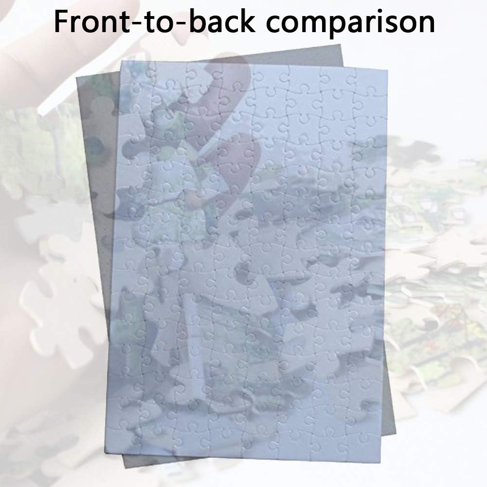 20 Sets Blank Sublimation A4 Jigsaw Puzzles with 120 Pieces - DIY Heat Press Transfer Crafts - Wholesale DIY Thermal Transfer Pearl Puzzles.