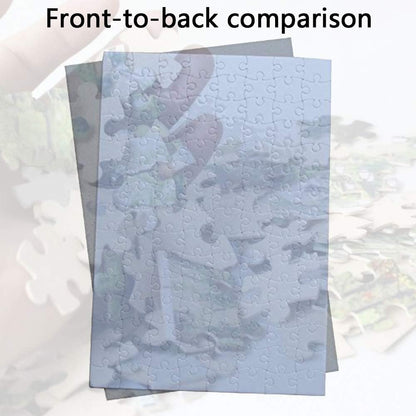 20 Sets Blank Sublimation A4 Jigsaw Puzzles with 120 Pieces - DIY Heat Press Transfer Crafts - Wholesale DIY Thermal Transfer Pearl Puzzles.