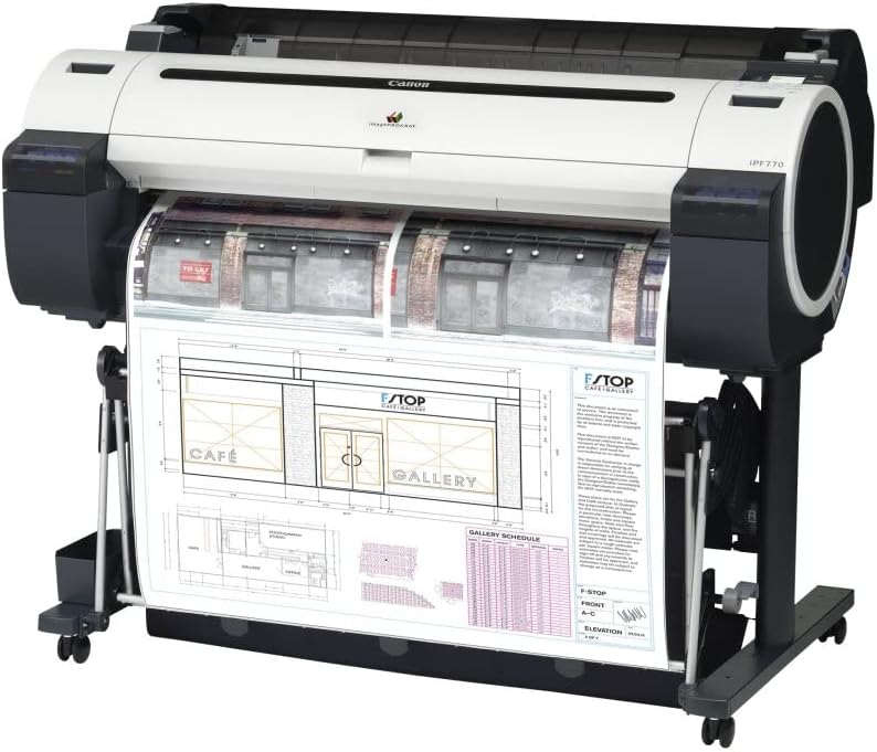 Canon imagePROGRAF iPF770 Inkjet Large Format Printer - 914.40 mm (36") - Colour - 5.