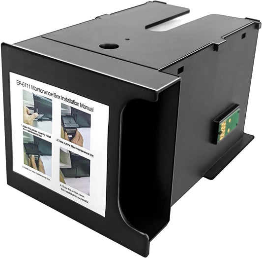 T6711 T671100 Ink Maintenance Box for Workforce WF-7710 WF-7720 WF-7210 WF-3620 WF-7620 WF-7510 WF-7610 WF-7110 ET16500 Printer