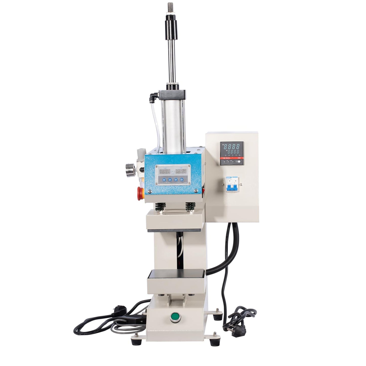 24"x32" Manual Heat Press Machine, 4500W Digital Sublimation Transfer Printer for T-Shirts, Large Format Heat Press with Infrared Positioning, 220V High Pressure (No Plug) (16x24 Auto Open Dual).