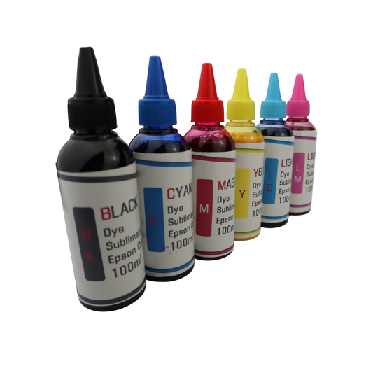 6 100ml bottles Dye Sublimation Ink for Epson Artisan 1430 printer