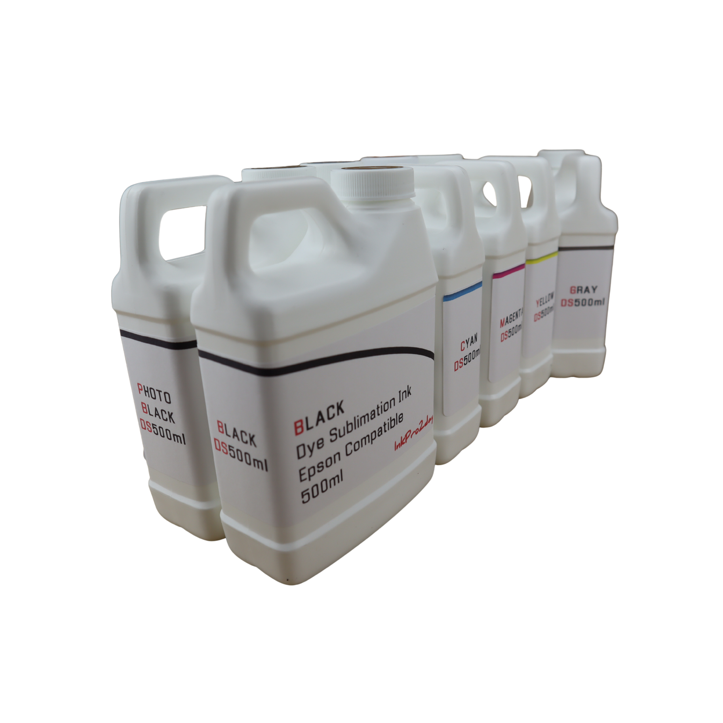 6 500ml bottles Dye Sublimation Ink for Epson EcoTank Photo ET-8550 printer