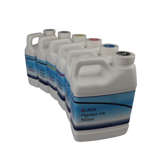 6 500ml bottles Pigment Ink for Epson EcoTank Photo ET8500 ET-8550.