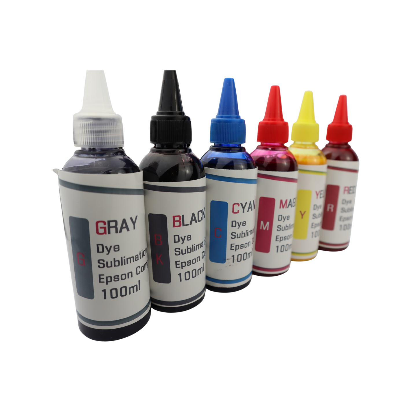 6 100ml bottles Dye Sublimation Ink for Epson Expression Photo HD XP-15000 printer