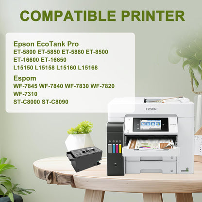 E-9345 PXMB9/C12C934591 Ink Maintenance Box for WF-7840 ET-16650 ET-16600 ET-8550 ET-5850 ET-5880 ET-8500 WF-7820 WF-7310 ET-5800 EC-C7000 ST-C8000 ST-8090 Printer