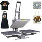 32x40 Inch Heat Press, 220V 8000W High Pressure Clamshell Heat Press Machine for Business, Large Professional Digital Control Heat Transfer Machine for Sublimation, Sliding Base Design.