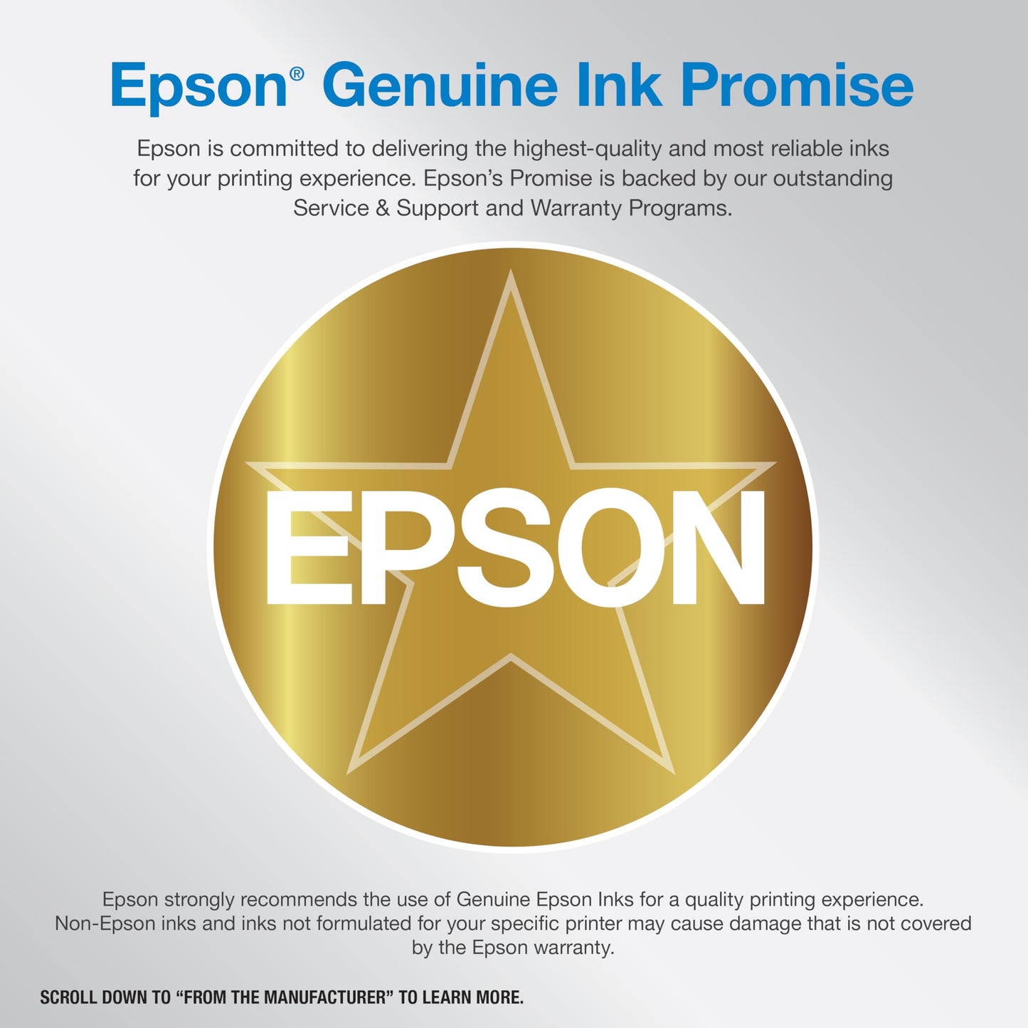 Epson EcoTank ET-2400 Wireless Color All-in-One Cartridge-Free Supertank Printer with Scan and Copy – Easy, Everyday Home Printing, Black.