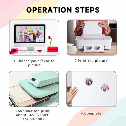 40Pcs Sublimation Picture Magnet Blanks Personalized Square Magnets for Refrigerator Custom Magnets Sublimation Blanks Products DIY Craft Gifts for Kitchen Office Decorative.