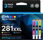 E-Z Ink Compatible Ink Cartridge Replacement for Canon CLI-281XXL 281 XXL Compatible with PIXMA TR7520 TR8520 TS6120 TS6220 TS8120 TS8220 TS9120 TS9520 TS9521C Printer (3 Pack).