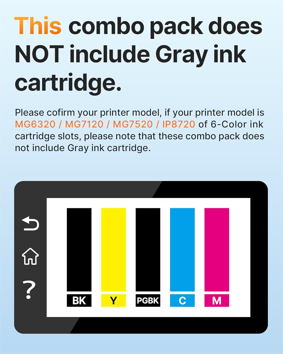 E-Z Ink Compatible Ink Cartridge Replacement for Canon PGI-250XL PGI 250 XL CLI-251XL CLI 251 XL to use with PIXMA MX922 MG5520 (2 Large Black, 2 Cyan, 2 Magenta, 2 Yellow, 2 Small Black) 10 Pack.