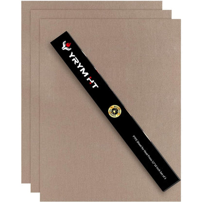 3 Pack PTFE Teflon Sheet for Heat Press Transfer Sheet Non Stick 16 x 20 Heat Transfer Paper Reusable Heat Resistant Craft Mat.