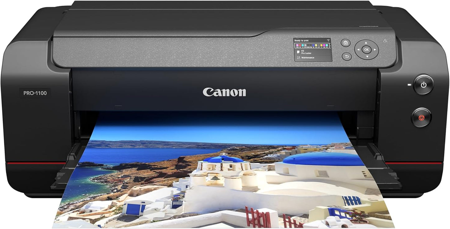 Canon imagePROGRAF PRO-1100: 17” Professional Wireless Inkjet Photo Printer.