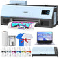 DSV A3 XP600 DTF Printer with Shaker & Air Purifier, 2X Faster Than L1800, 4.5" LED Touch Screen, White Ink Circulation & Auto-Cleaning, 24/7 Auto-Maintenance, 2-Year Free Ink for T-Shirt Printing.