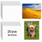 12 Pcs Sublimation Photo Blanks 8 x 10 Inch sublimation metal sign  - s Aluminum Photo Sign Blank Photo DIY Sign Wall Frame Poster for Living Room Bedroom.