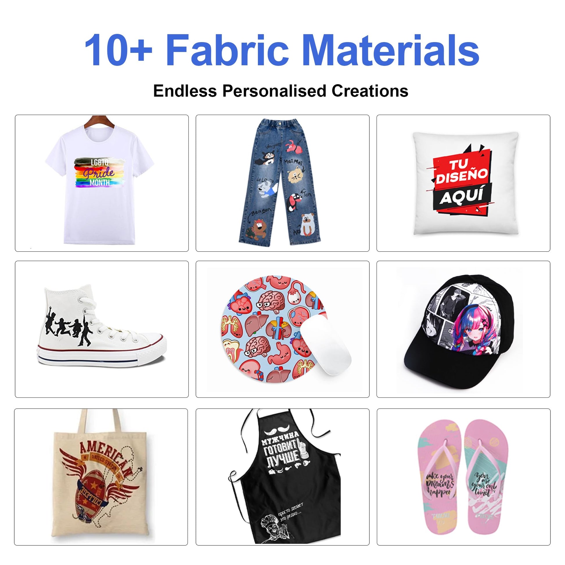 A3 L1800 DTF Printer Bundle with Cutter, A3 High-Speed Pink Apparel Transfer Printing Machine with White Ink Circulation Includes Oven,Consumable Software (Remote Installation).