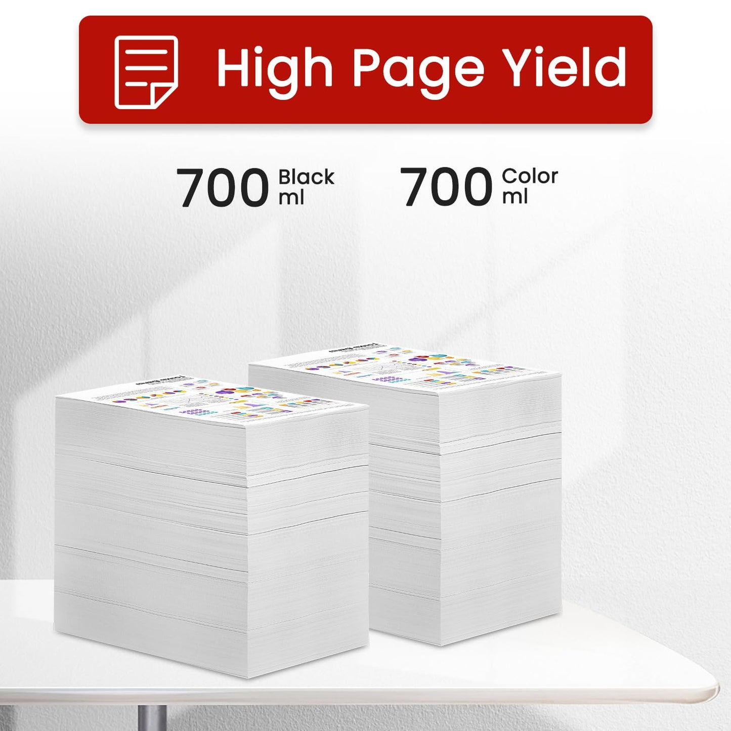 PFI-3700 Pigment Ink Tank 700ml Set (with New Chip) Replacement for Canon PFI-3700 Ink Bundle for imagePROGRAF PRO-2600 PRO-4600 PRO-6600 PRO-4600S PRO-6600S Printers (PBK/GY/C/M/Y/R/B/PC/PM/PGY/CO).
