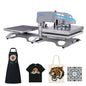 32x40 Inch Heat Press, 220V 8000W High Pressure Clamshell Heat Press Machine for Business, Large Professional Digital Control Heat Transfer Machine for Sublimation, Sliding Base Design.