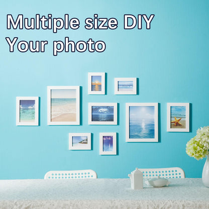 12 Pcs Sublimation Photo Blanks 8 x 10 Inch sublimation metal sign  - s Aluminum Photo Sign Blank Photo DIY Sign Wall Frame Poster for Living Room Bedroom.