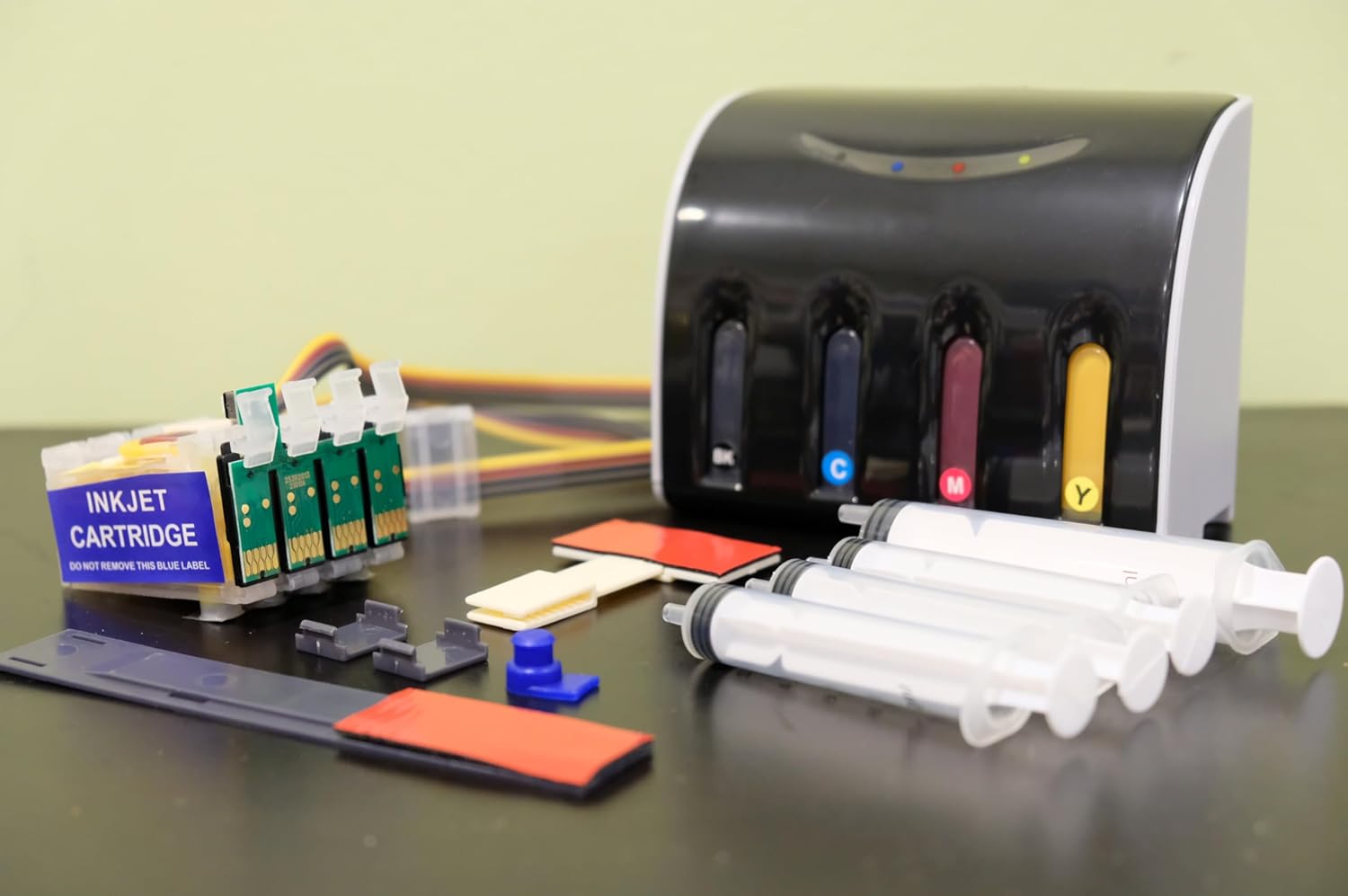 INKXPRO Ink Refill kit (T252 cartridges) for Workforce WF-3620 WF-3640 WF-7620 WF-7610 WF-7110 (Empty refillable Cartridges).