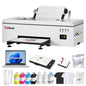 InkSonic R1390 DTF Printer Machine, A3 T-Shirt Printing Machine with Oven, 13" Format DTF Printer Bundles, T-Shirt Maker for Clothes Design,Direct to Film Heat Transfer, White Ink Circulation,1390.