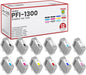 PFI-1300 Pigment Ink Tank 700ML (with New Chip) Replacement for Canon PFI-1300 Ink Cartridge for imagePROGRAF PRO-2000 PRO-2100 PRO-4000 PRO-4000S PRO-4100 PRO-6000 PRO-6000S Large Format Printer.