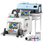 DSV A3 XP600 DTF Printer with Shaker & Air Purifier, 2X Faster Than L1800, 4.5" LED Touch Screen, White Ink Circulation & Auto-Cleaning, 24/7 Auto-Maintenance, 2-Year Free Ink for T-Shirt Printing.