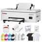 InkSonic R1390 DTF Printer Machine, A3 T-Shirt Printing Machine with Oven, 13" Format DTF Printer Bundles, T-Shirt Maker for Clothes Design,Direct to Film Heat Transfer, White Ink Circulation,1390.