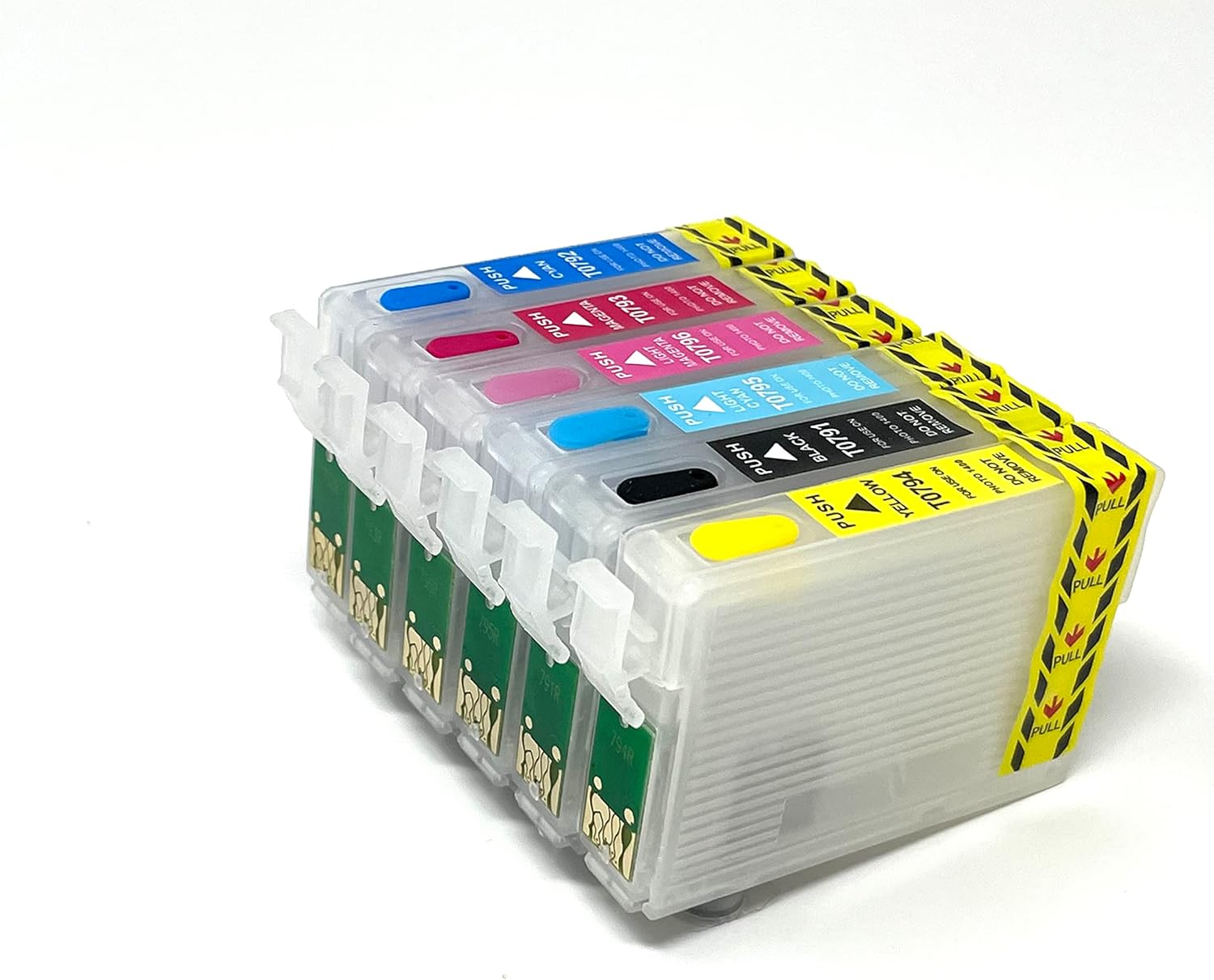 INKXPRO Remanufactured Empty Cartridge Replacement for 79 T079 (T079120, T079220, T079320, T079420, T079520, T079620) to use with Artisan 1430 and Stylus Photo 1400 Printer.