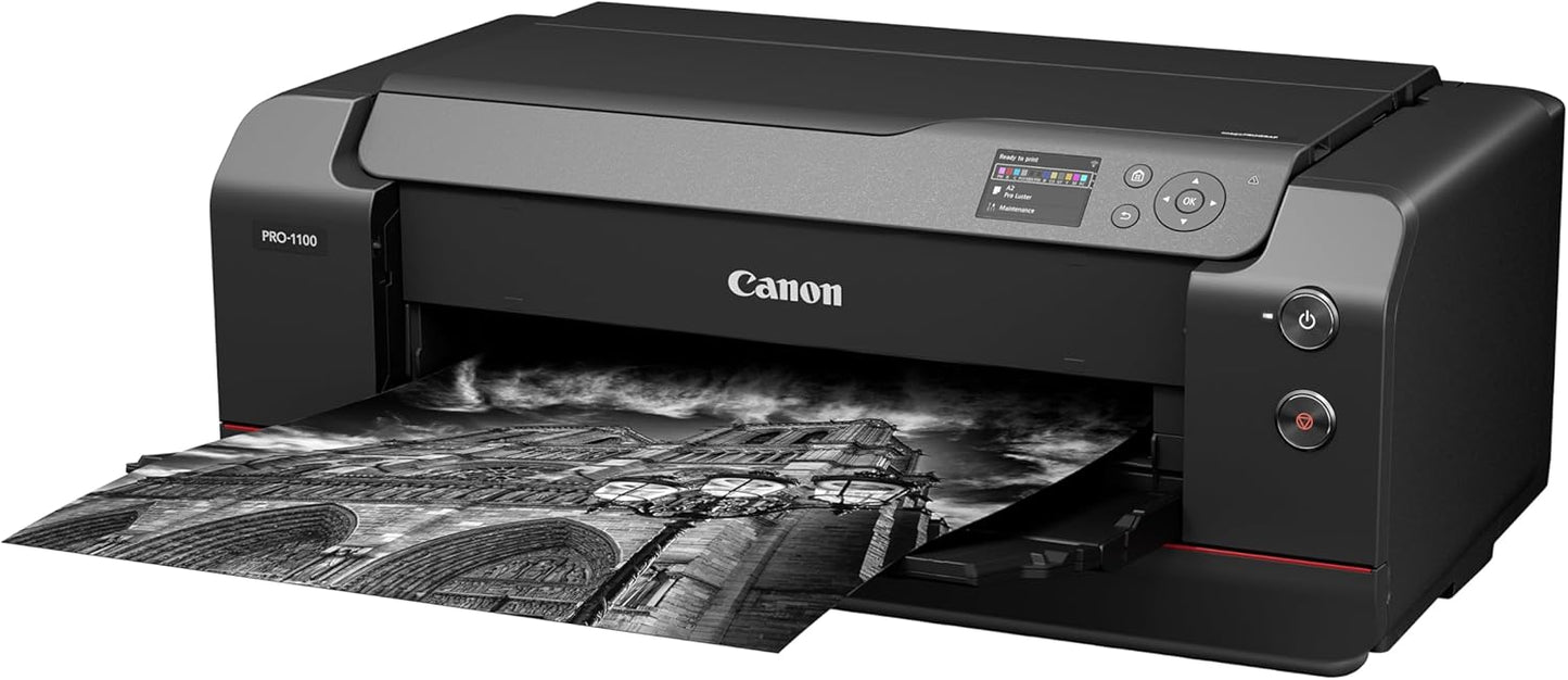Canon imagePROGRAF PRO-1100: 17” Professional Wireless Inkjet Photo Printer.