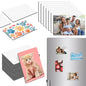 30 Pcs Large Sublimation Magnet Blanks 4 x 6 inch MDF Personalized Fridge Refrigerator Magnets Blanks,Include 15 Sublimation Fridge Magnets Blanks Decorative Fridge Magnets Blank Set for Kitchen.