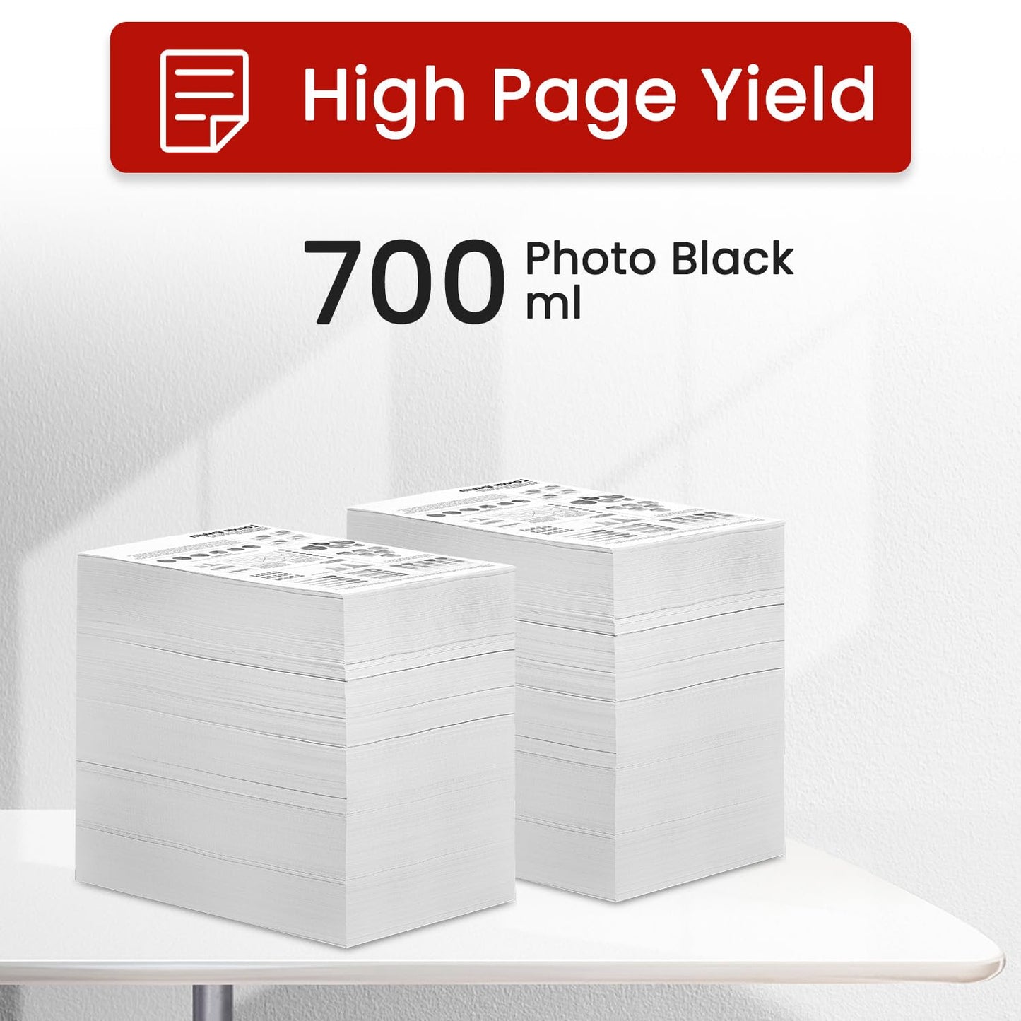 PFI-3700 Pigment Ink Tank 700ml Set (with New Chip) Replacement for Canon PFI-3700 Ink Bundle for imagePROGRAF PRO-2600 PRO-4600 PRO-6600 PRO-4600S PRO-6600S Printers (PBK/GY/C/M/Y/R/B/PC/PM/PGY/CO).