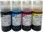 Inkpro Compatible Ink Bottle Replacement Eco-Solvent Water Based Ink for L Series Printer That use T502 T522 T664 664 502 522 Black Cyan Magenta Yellow Regular